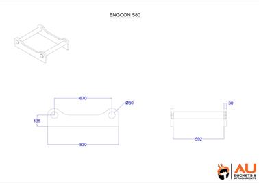 ENGCON S80 Bracket image 5