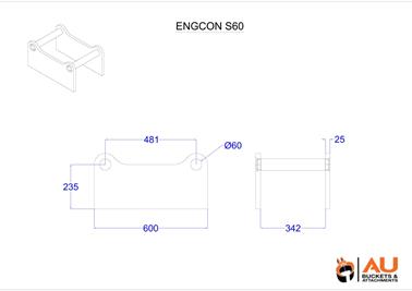 ENGCON S60 Bracket Large image 5