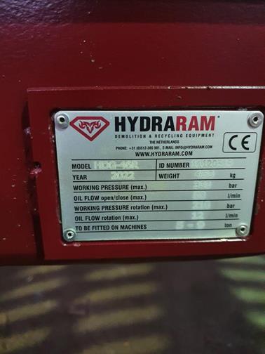 Hydraram HDG46R Grapple image 5