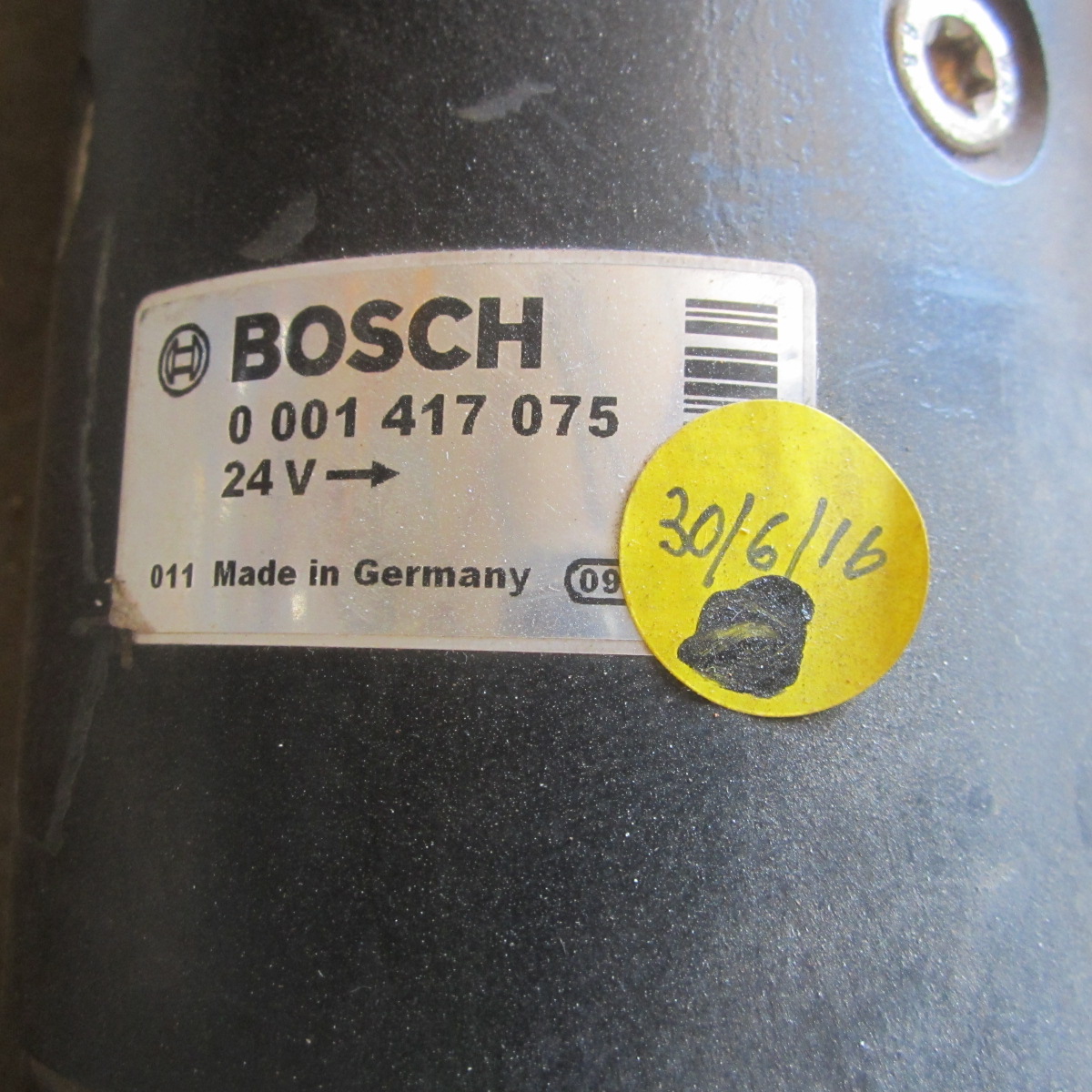 BOSCH STARTER MOTOR 0 001 417 075 bosch Allused Equipment Perth