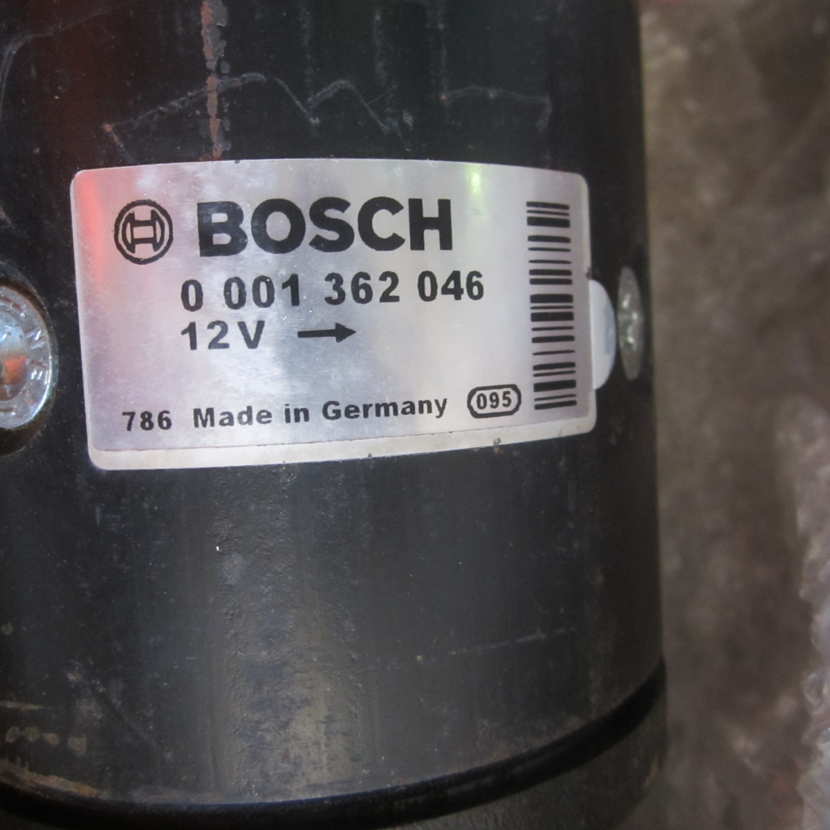 BOSCH STARTER MOTOR 0 001 362 046 bosch Allused Equipment Perth