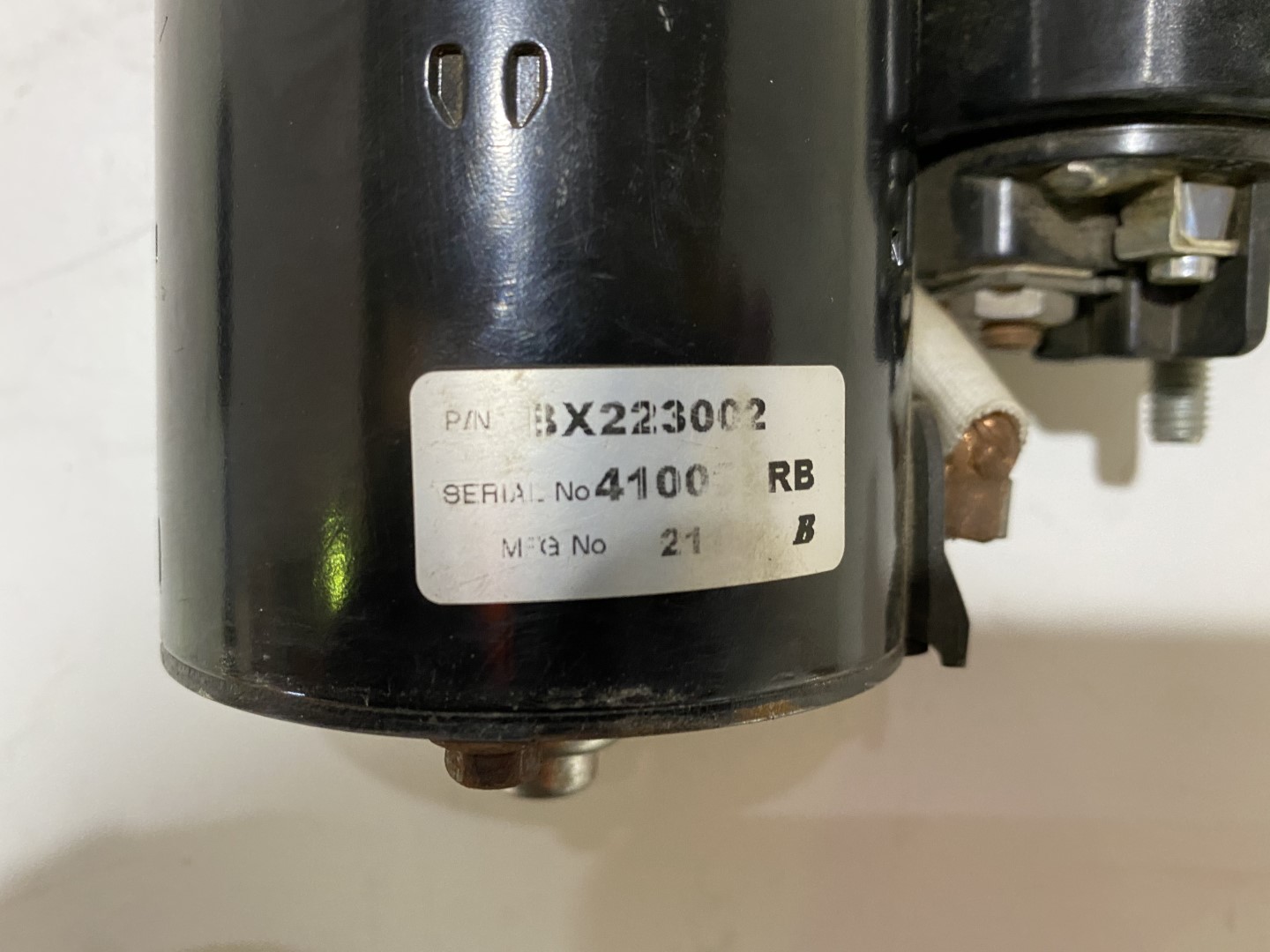 BOSCH Starter Motor BX223002 bosch Allused Equipment Perth